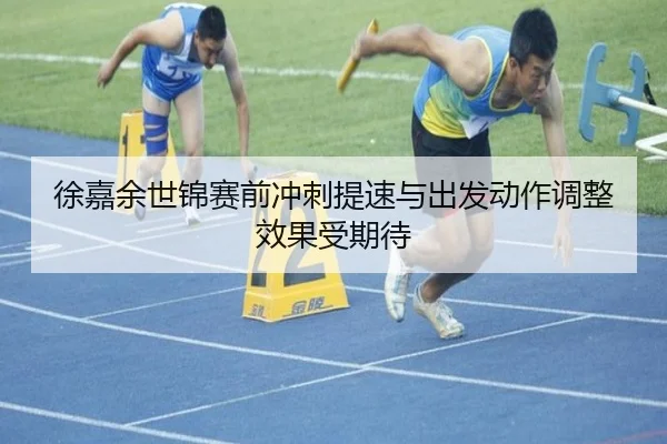 徐嘉余世锦赛前冲刺提速与出发动作调整效果受期待